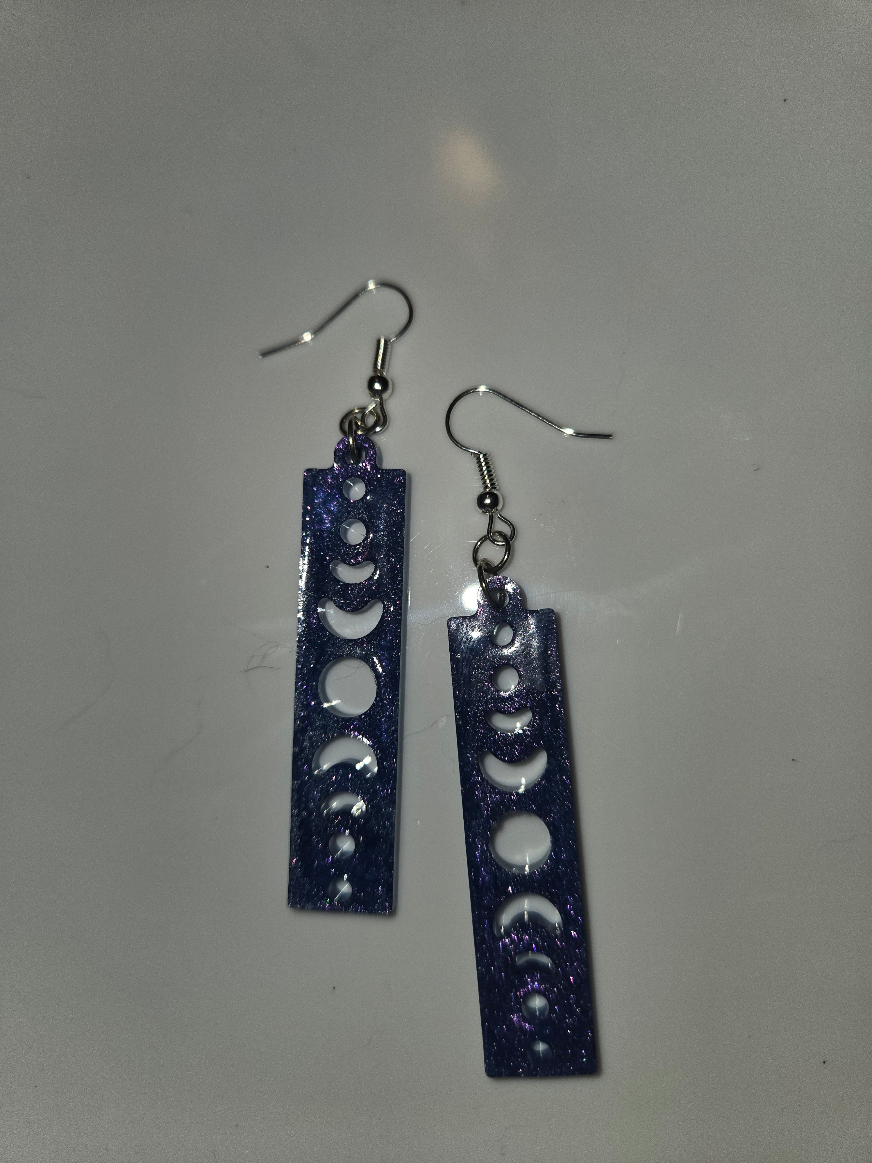 Moon Phase Earrings