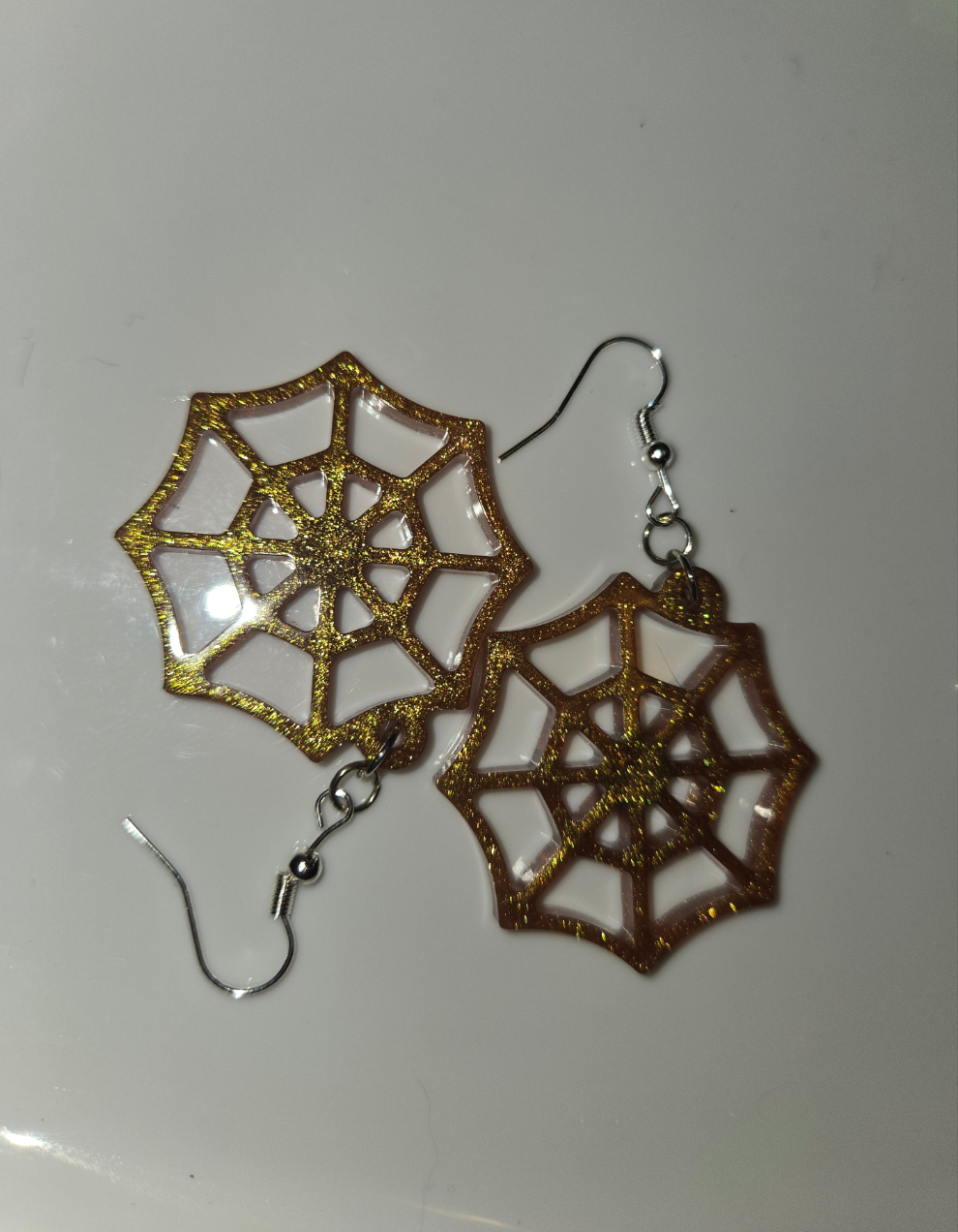 Spider Web Earrings