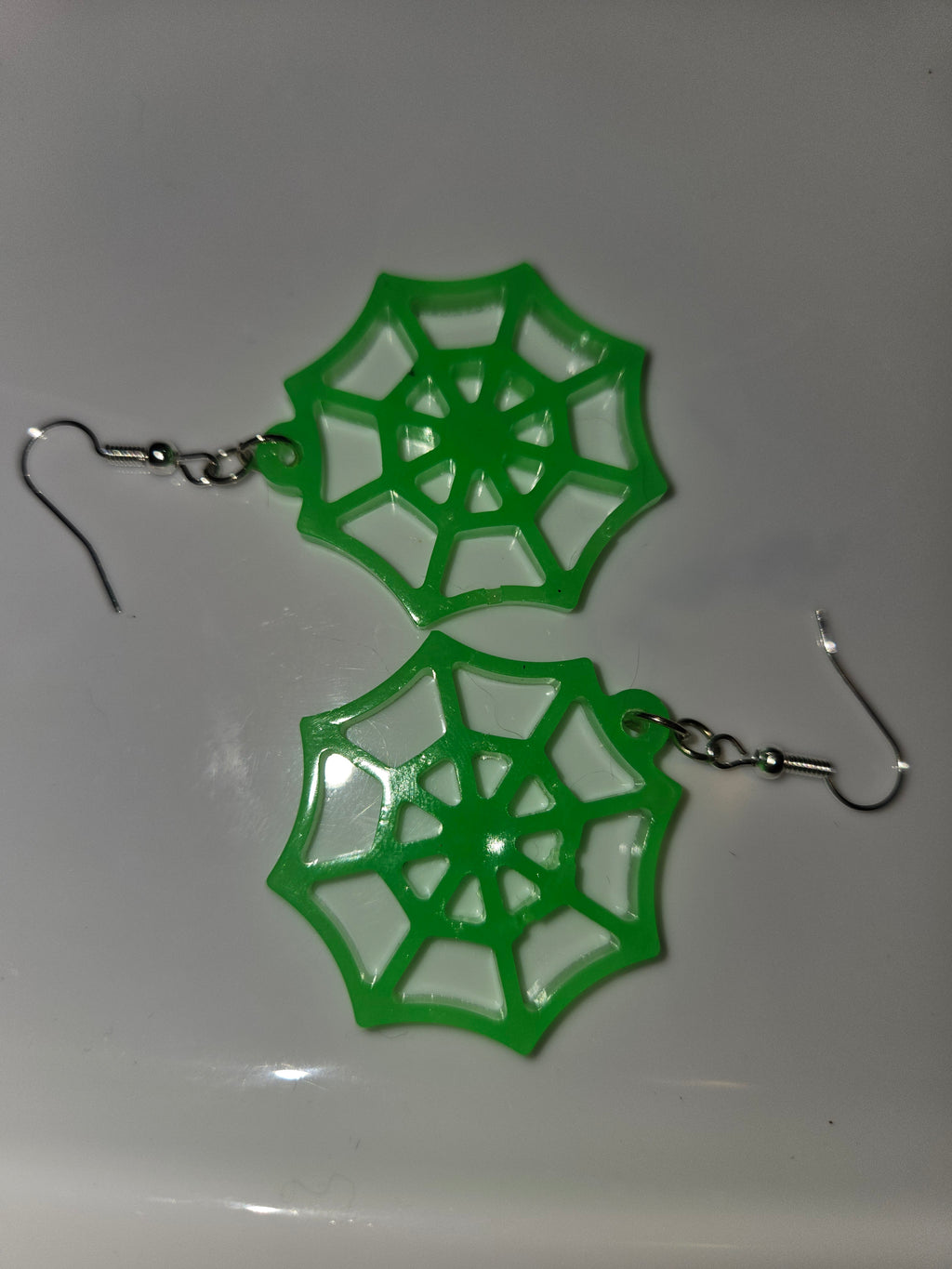 Spider Web Earrings