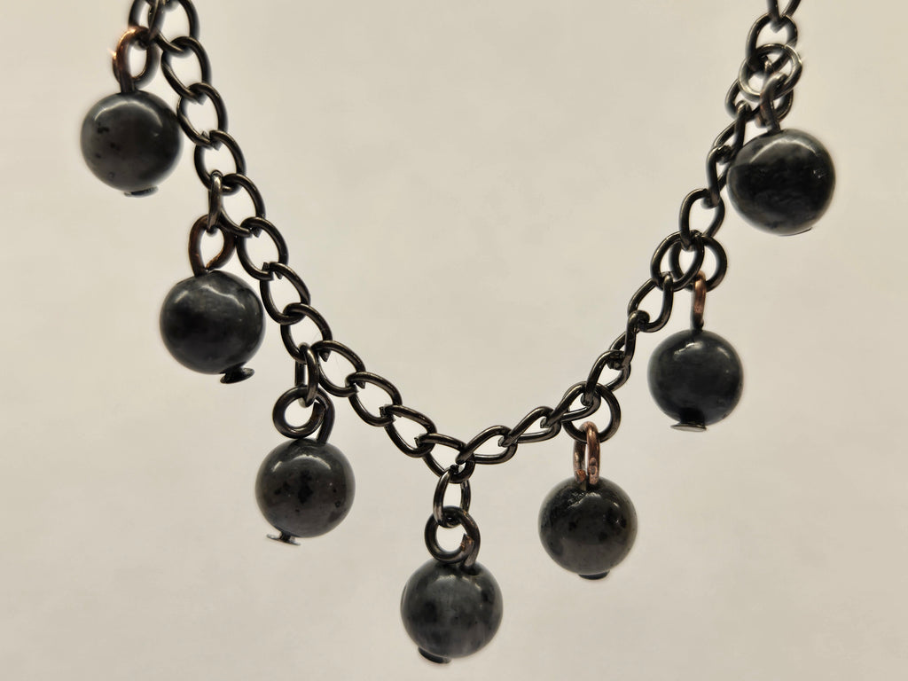 Labradorite Dangle Necklace