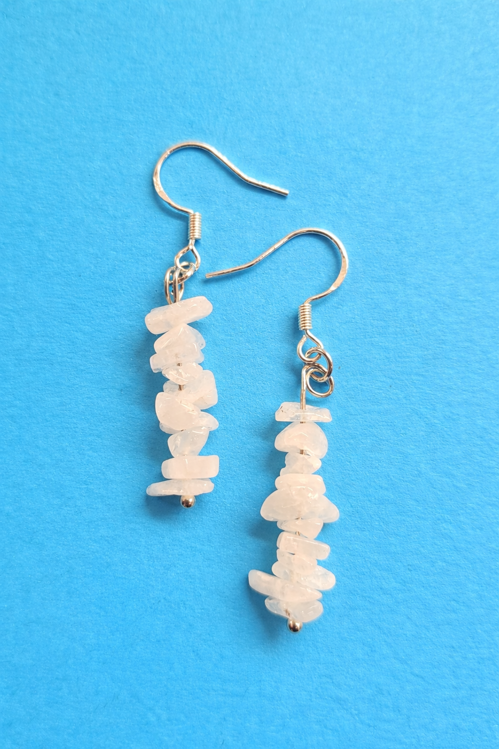 Moonstone Chip Earrings