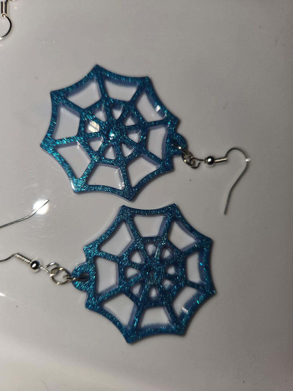 Spider Web Earrings