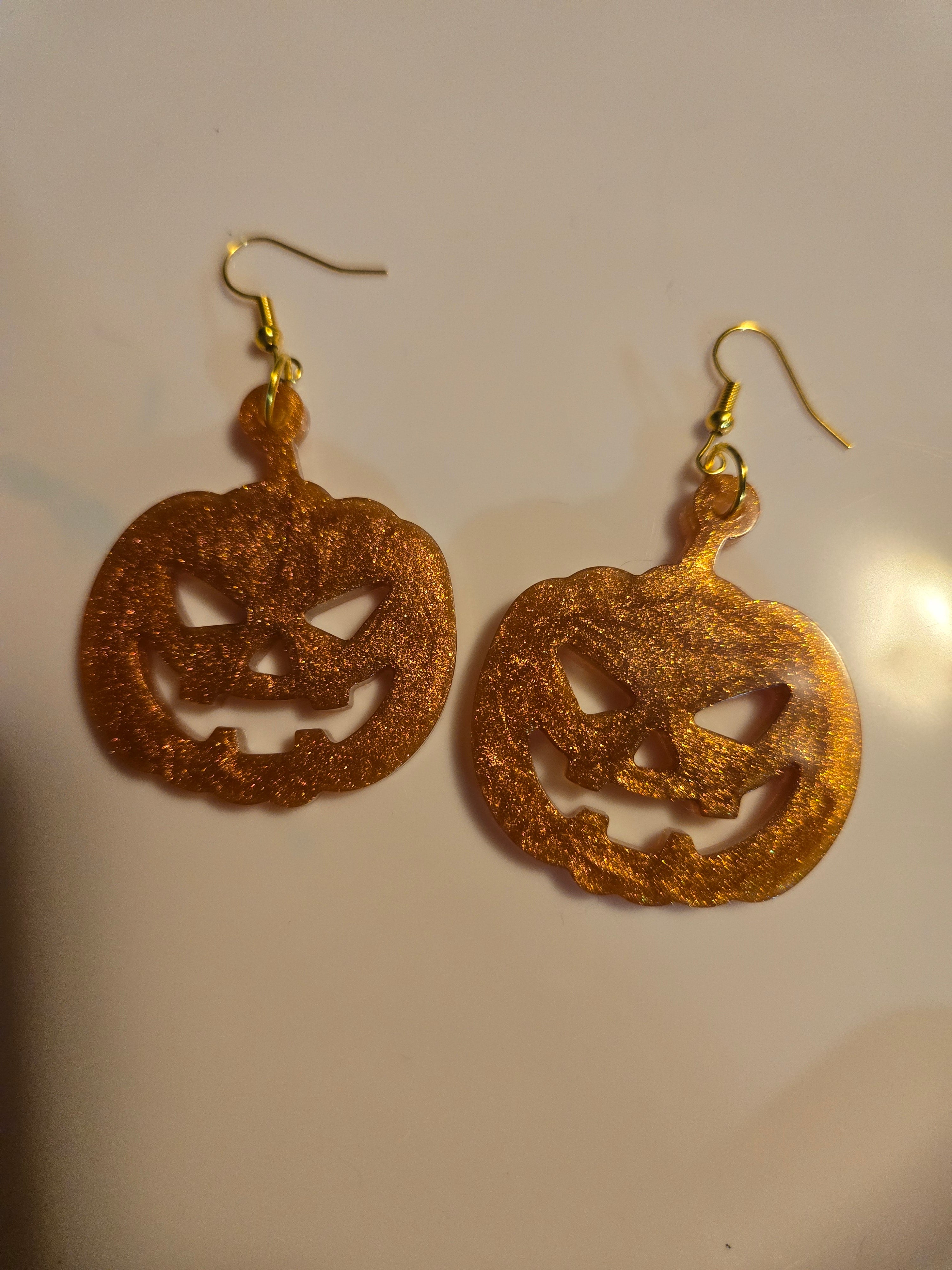 Jack-o'-lantern Earrings