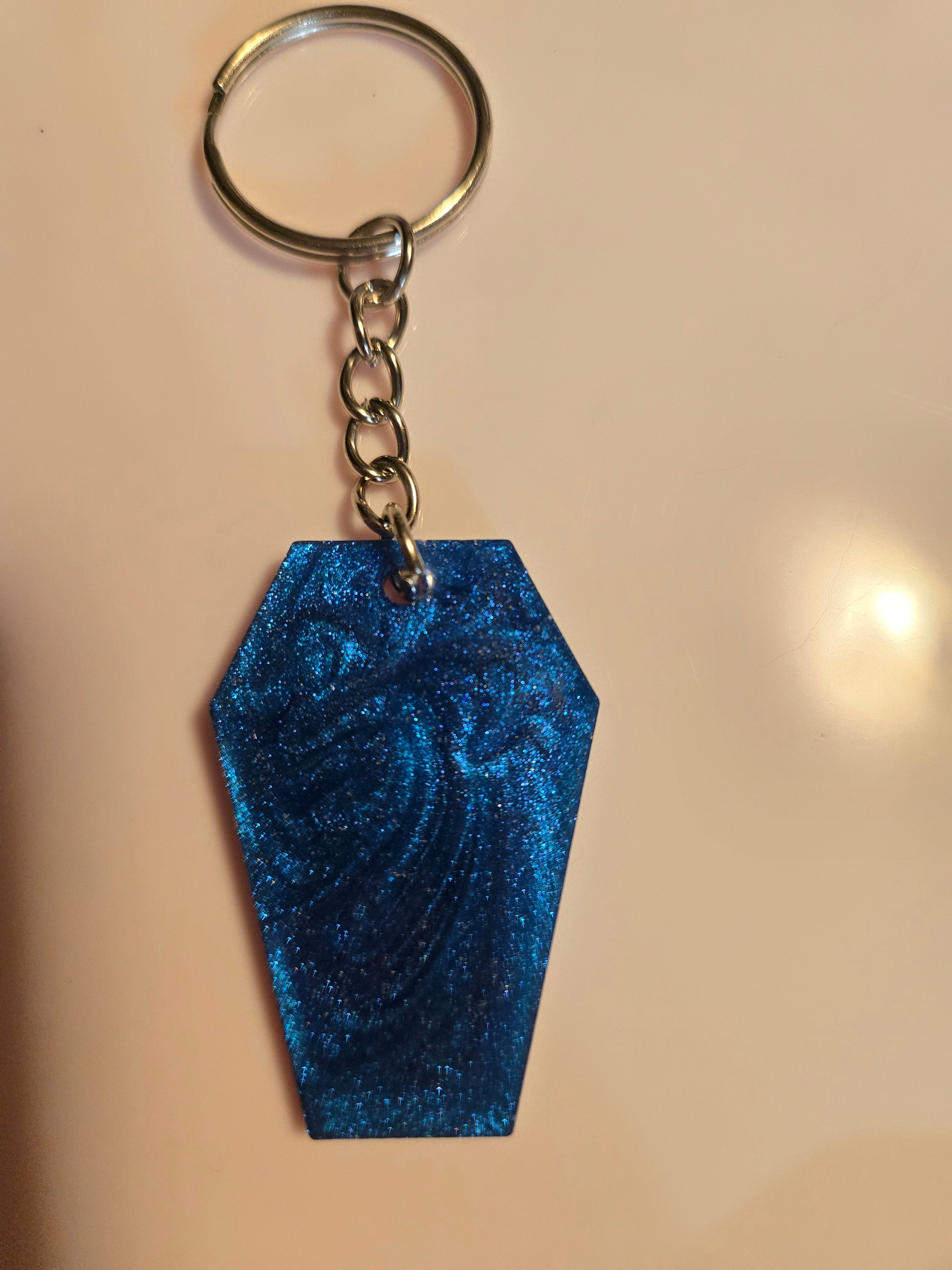 Coffin Keychain