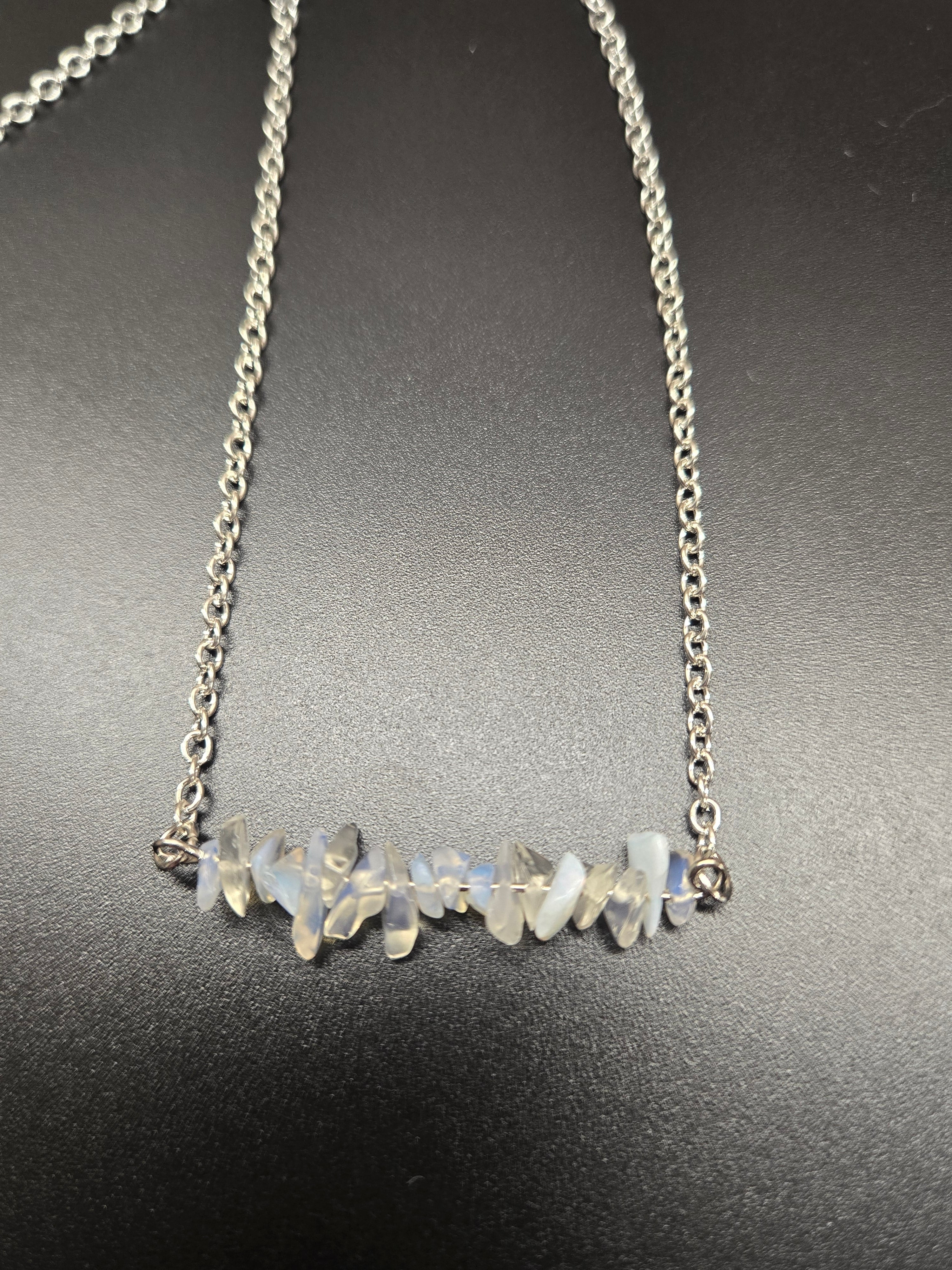 Opalite Chip Necklace