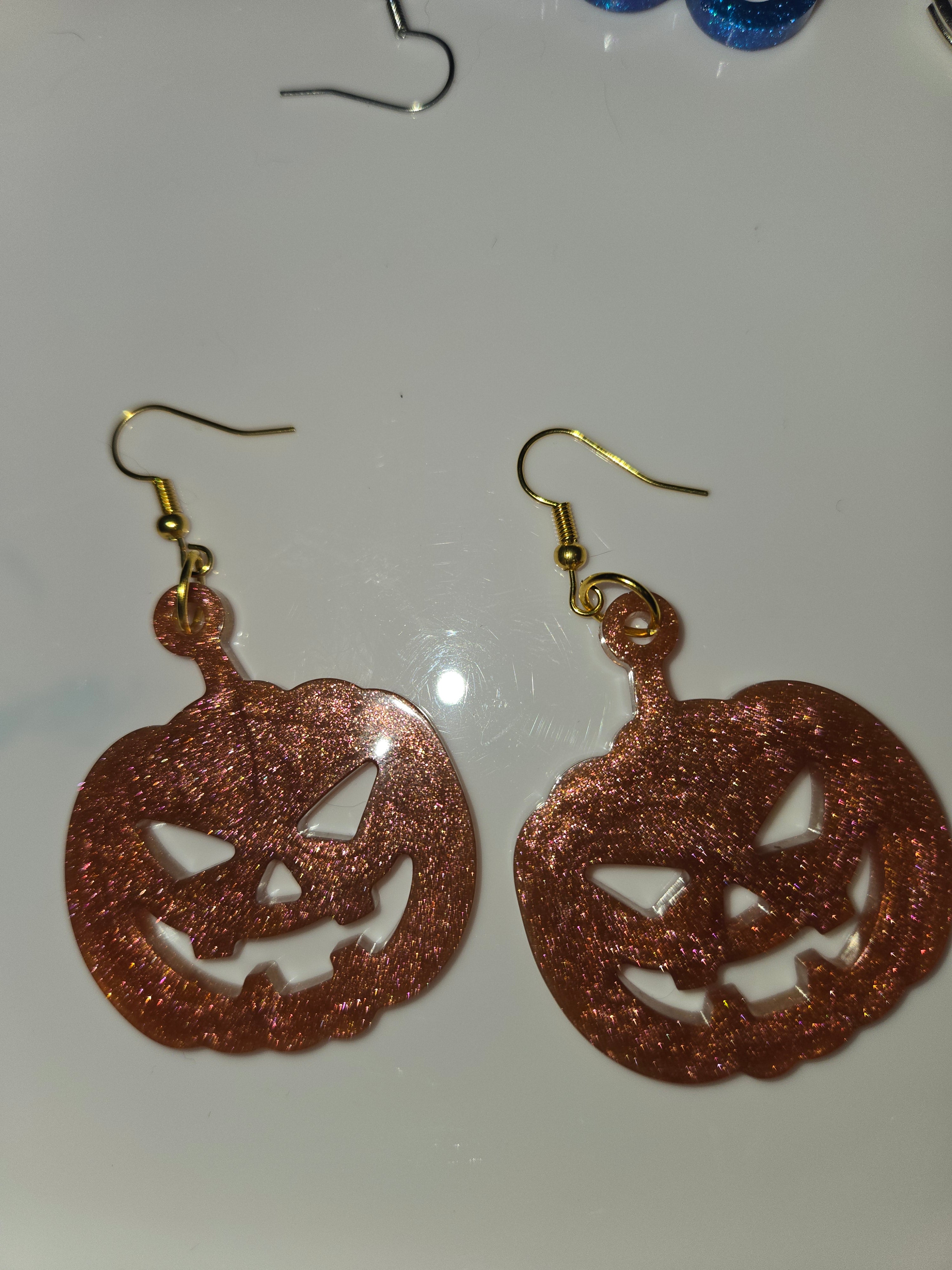 Jack-o'-lantern Earrings