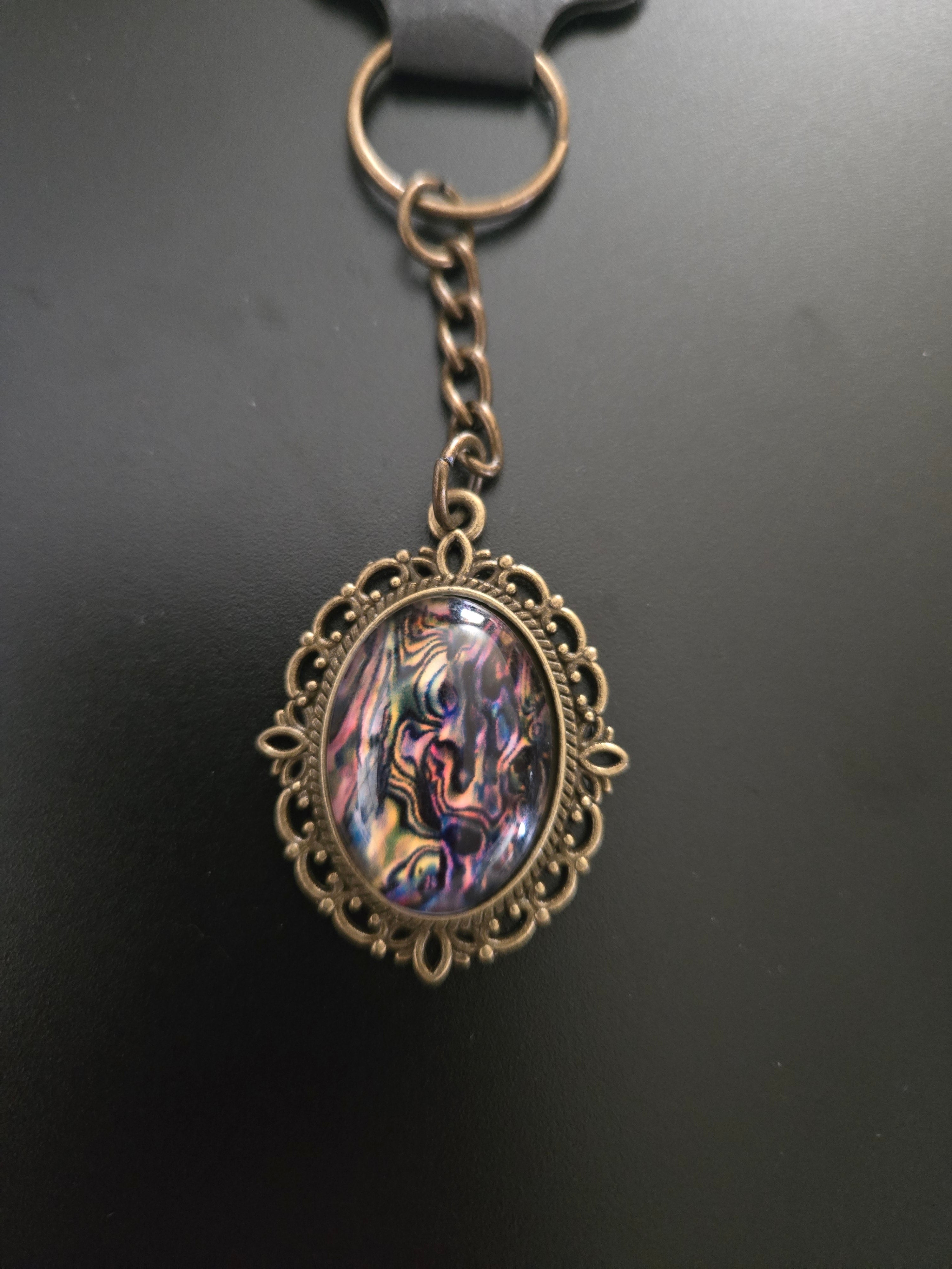 Abstract Keychain #1