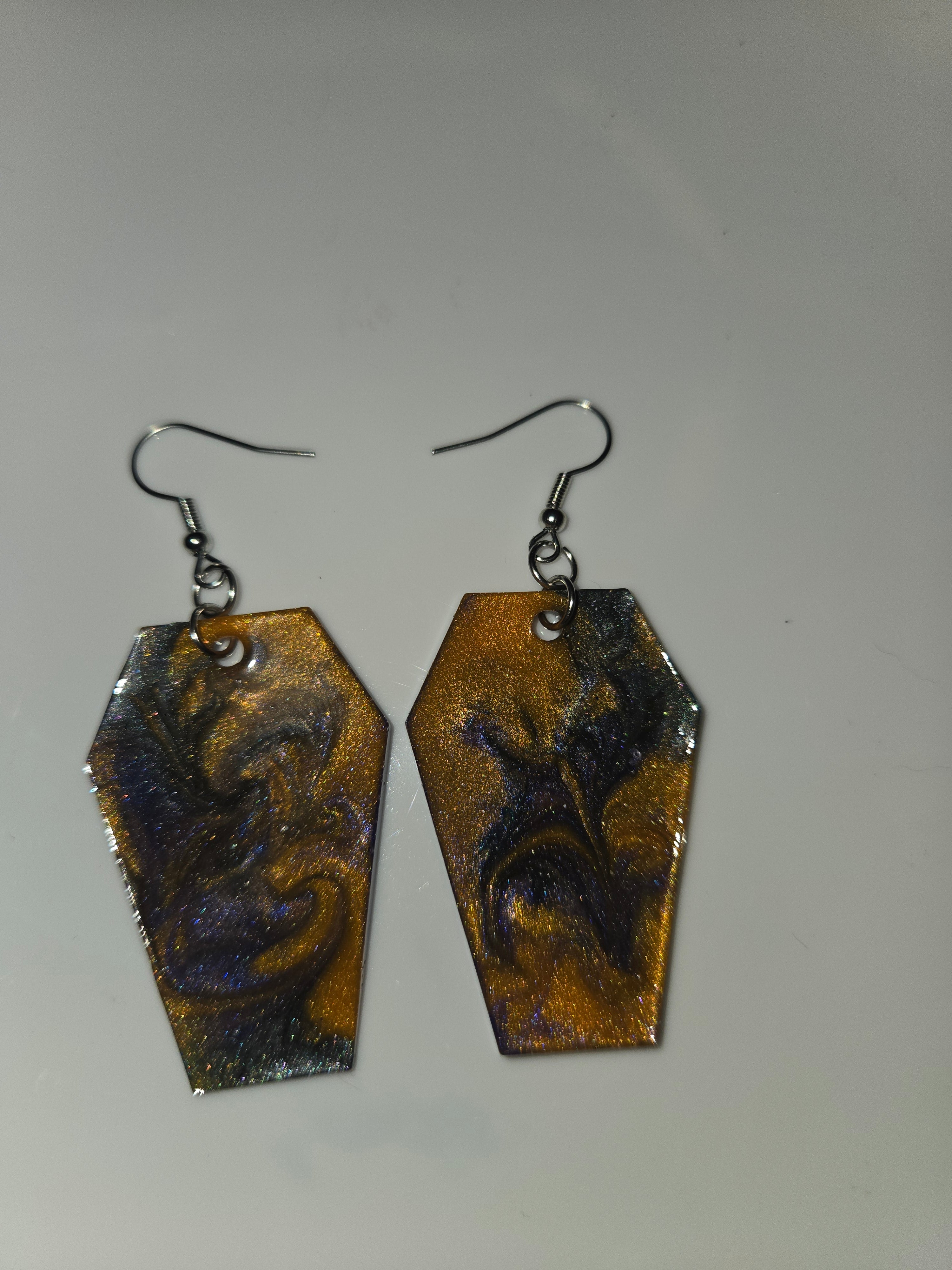 Coffin Earrings #1