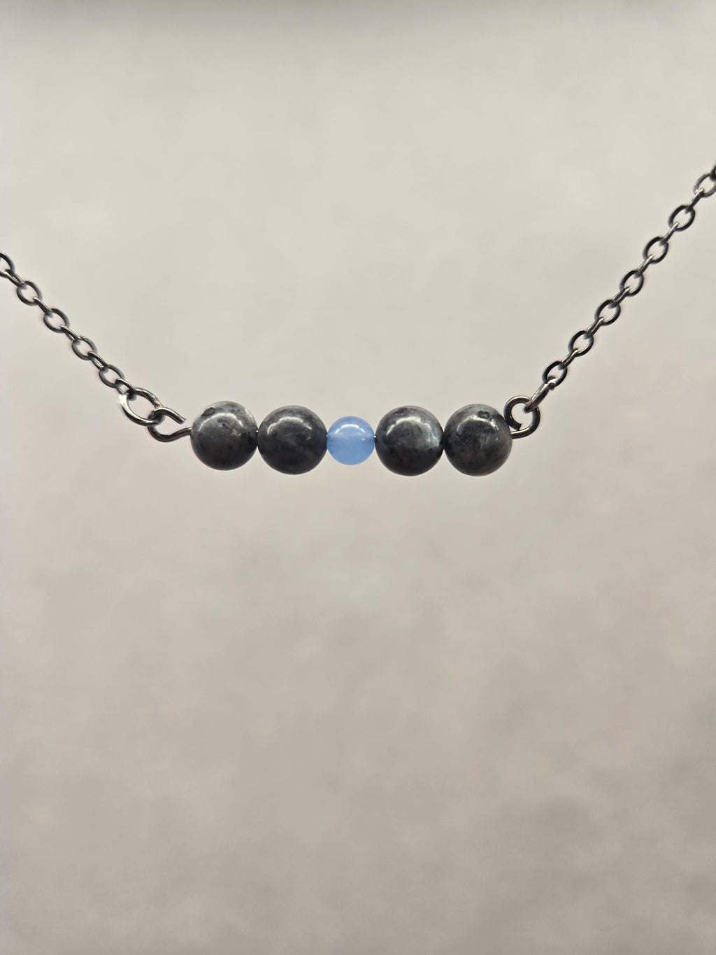 Labradorite & Aquamarine Necklace