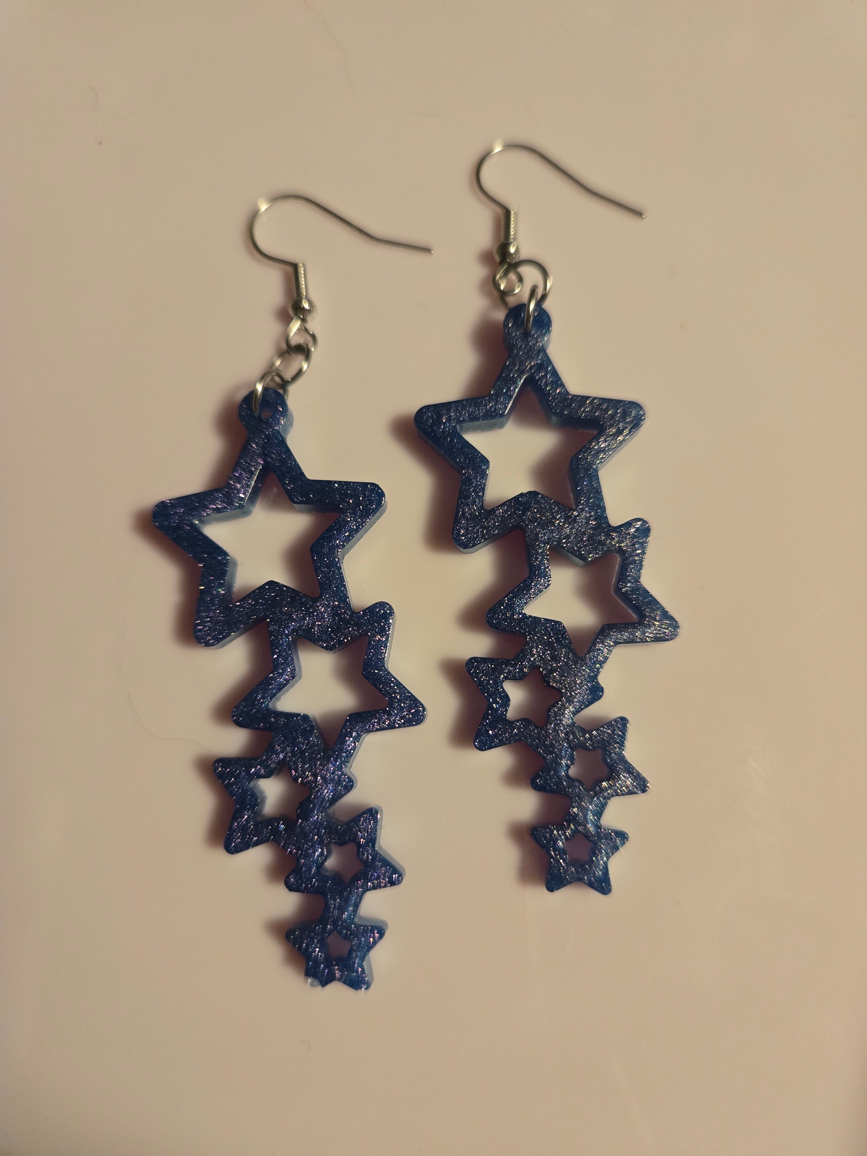 Falling Star Earrings #2