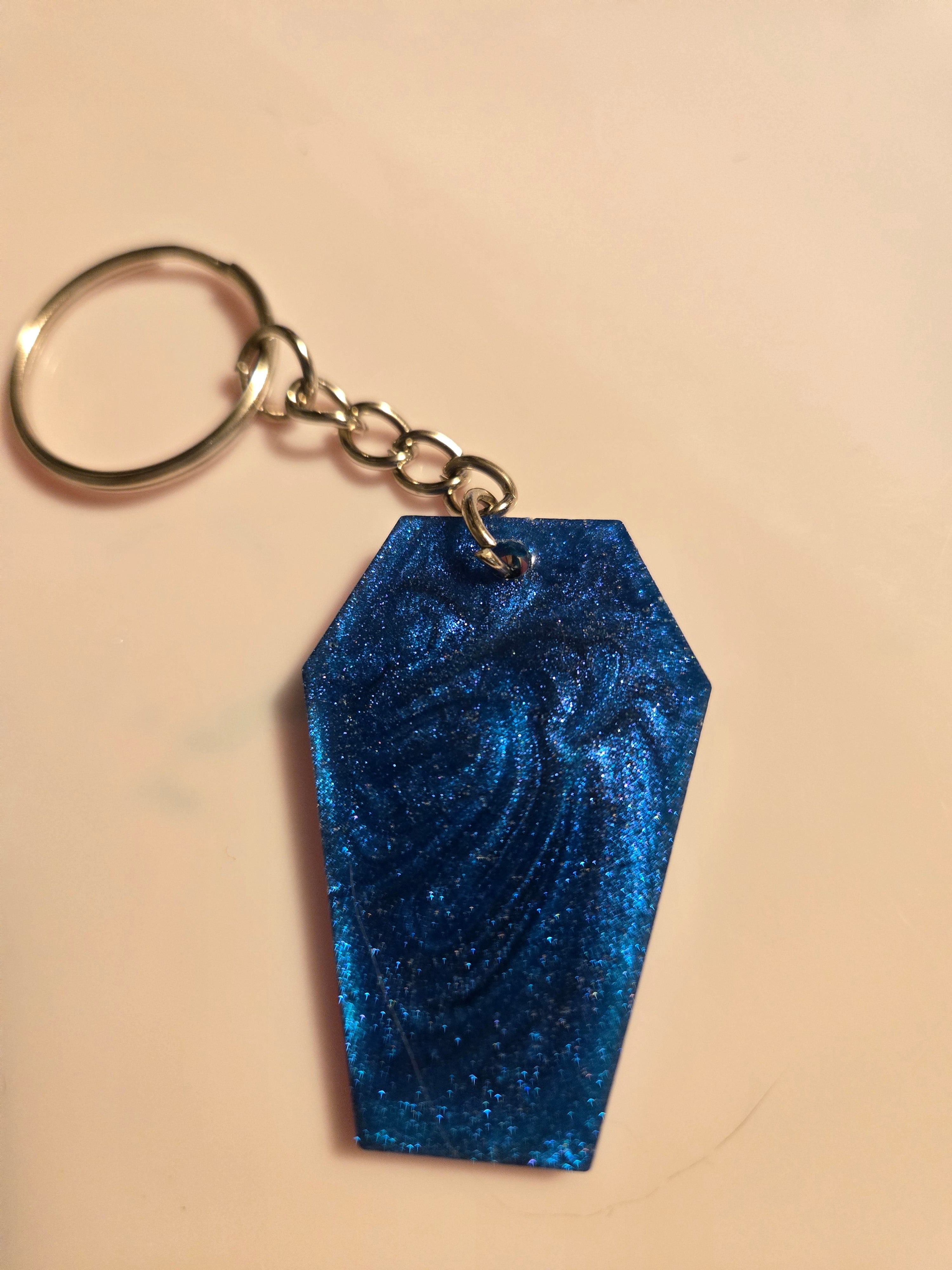 Coffin Keychain