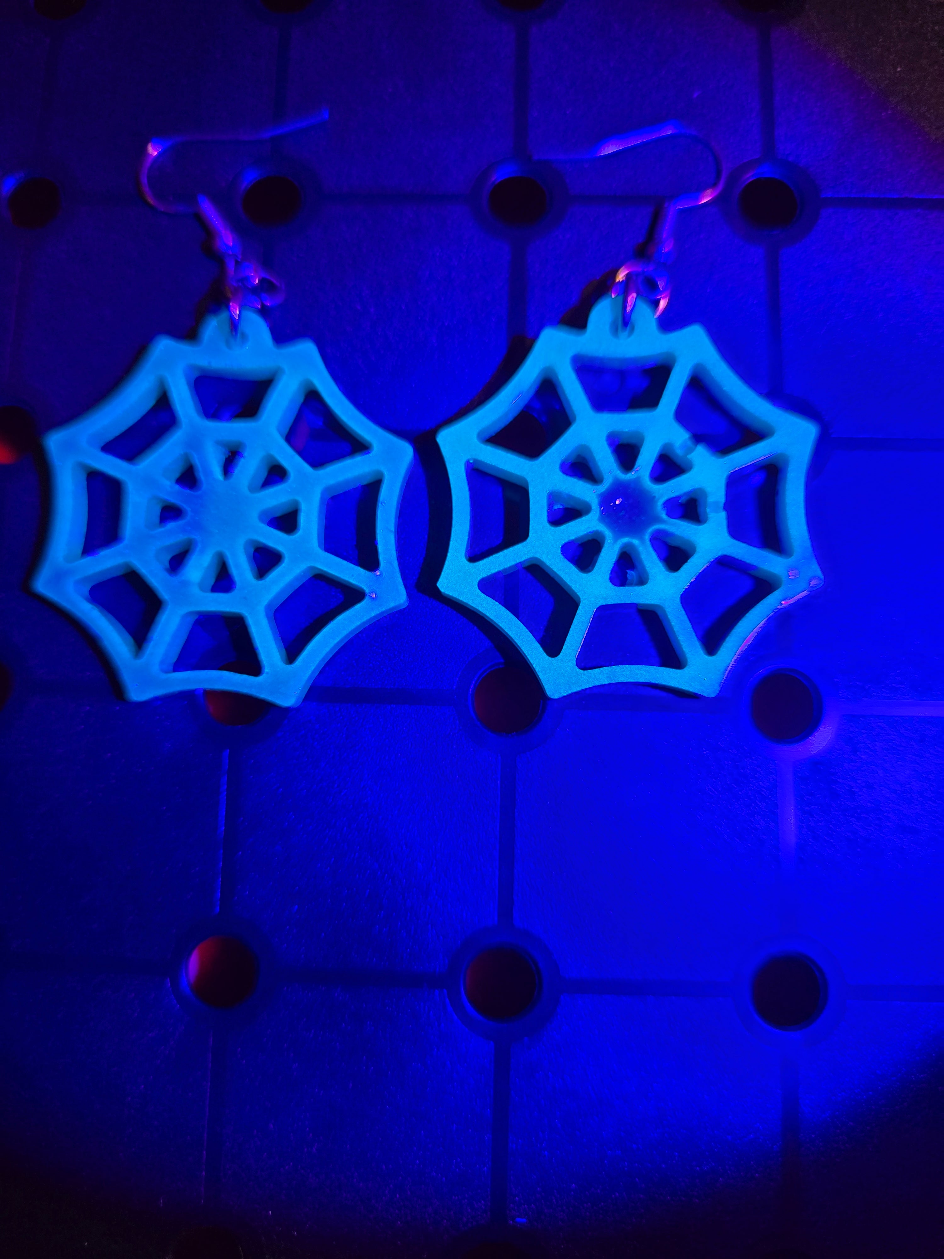 Spider Web Earrings