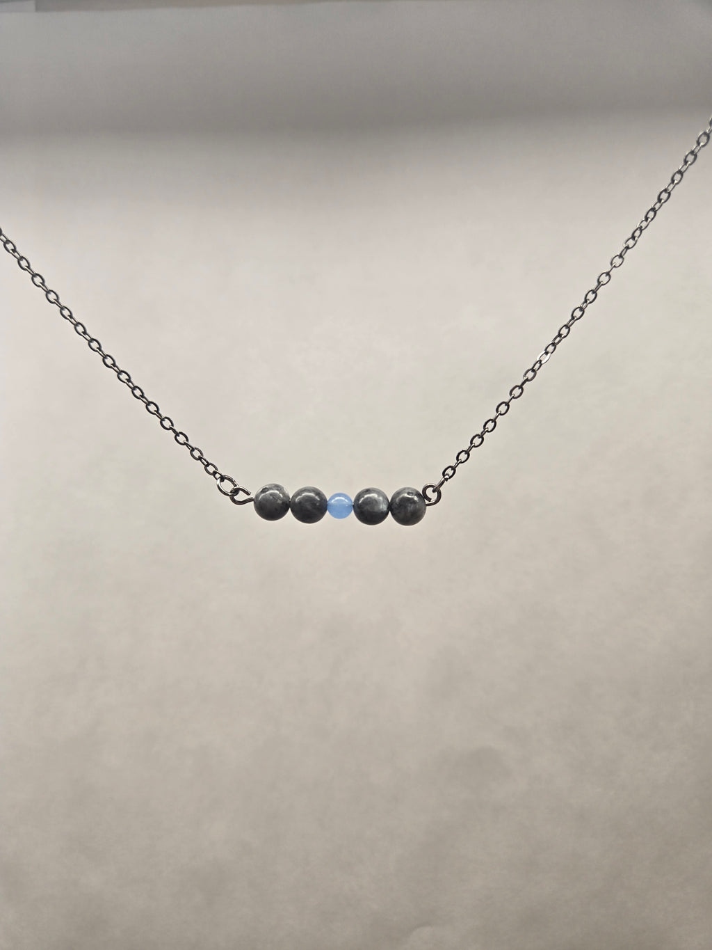 Labradorite & Aquamarine Necklace
